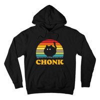 Chonk Cat Retro Vintage Hoodie