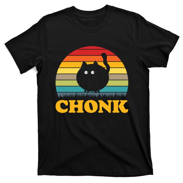 Chonk Cat Retro Vintage T-Shirt