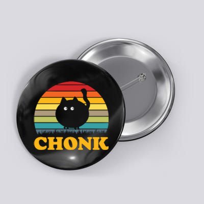 Chonk Cat Retro Vintage Button