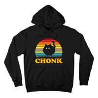 Chonk Cat Retro Vintage Tall Hoodie