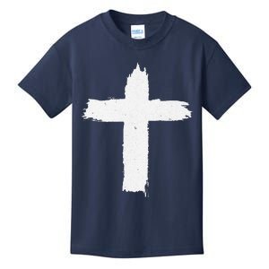 Christian Cross Religious Symbol Jesus Is King Forever Kids T-Shirt