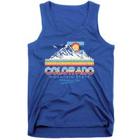 Classic Colorado Retro Colorful 80s Design Funny Gift Tank Top