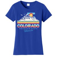 Classic Colorado Retro Colorful 80s Design Funny Gift Women's T-Shirt