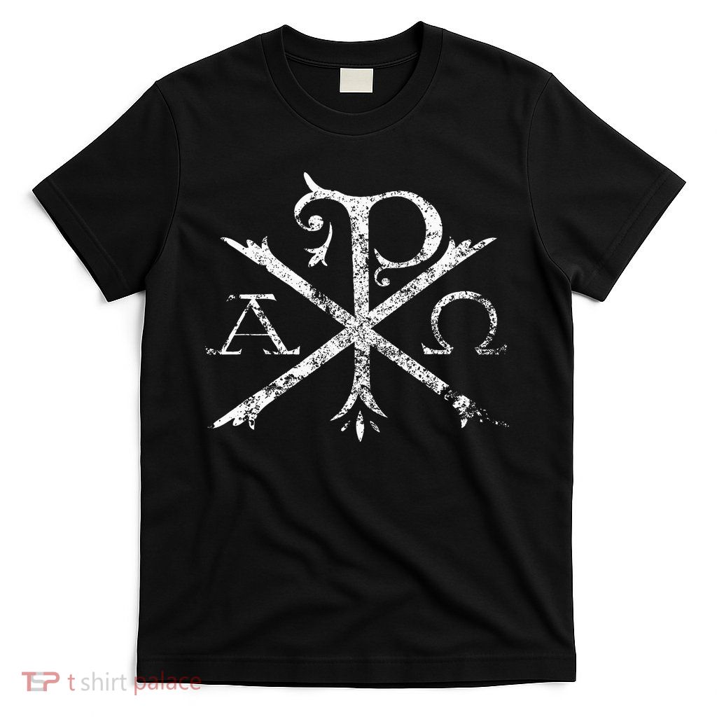 Christian Chi Rho Labarum Christogram Cross Faith T-Shirt