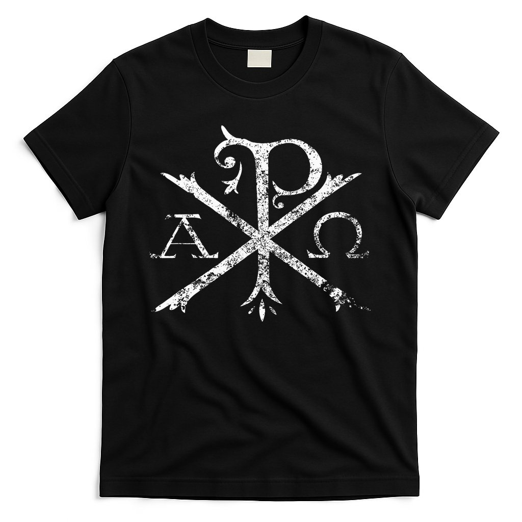 Christian Chi Rho Labarum Christogram Cross Faith T-Shirt