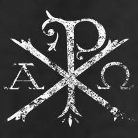Christian Chi Rho Labarum Christogram Cross Faith Golf Towel