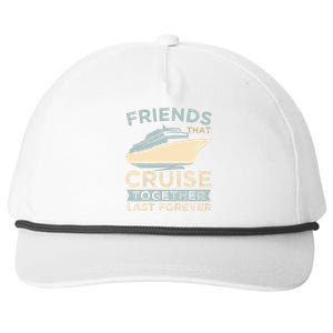 Cruising Snapback Five-Panel Rope Hat