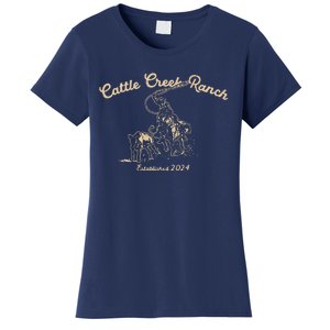 Cattle Creek Roping Country Women's T-Shirt