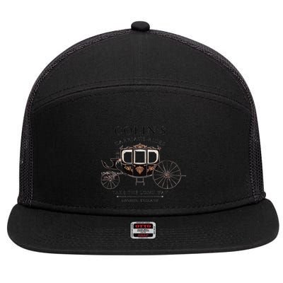 ColinS Carriage Rides Take The Long Way 7 Panel Mesh Trucker Snapback Hat