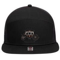 ColinS Carriage Rides Take The Long Way 7 Panel Mesh Trucker Snapback Hat