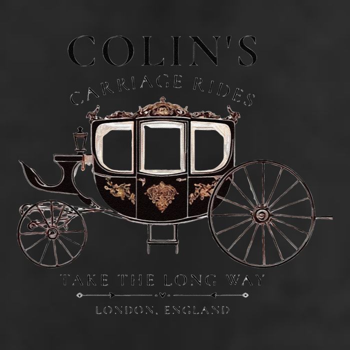 ColinS Carriage Rides Take The Long Way 7 Panel Mesh Trucker Snapback Hat