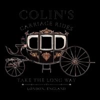 ColinS Carriage Rides Take The Long Way 7-Panel Snapback Hat