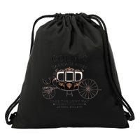ColinS Carriage Rides Take The Long Way Drawstring Bag