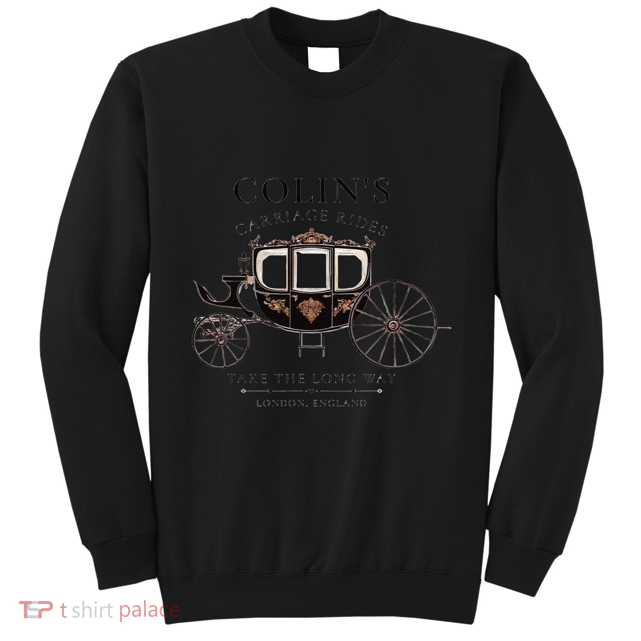 ColinS Carriage Rides Take The Long Way Tall Sweatshirt