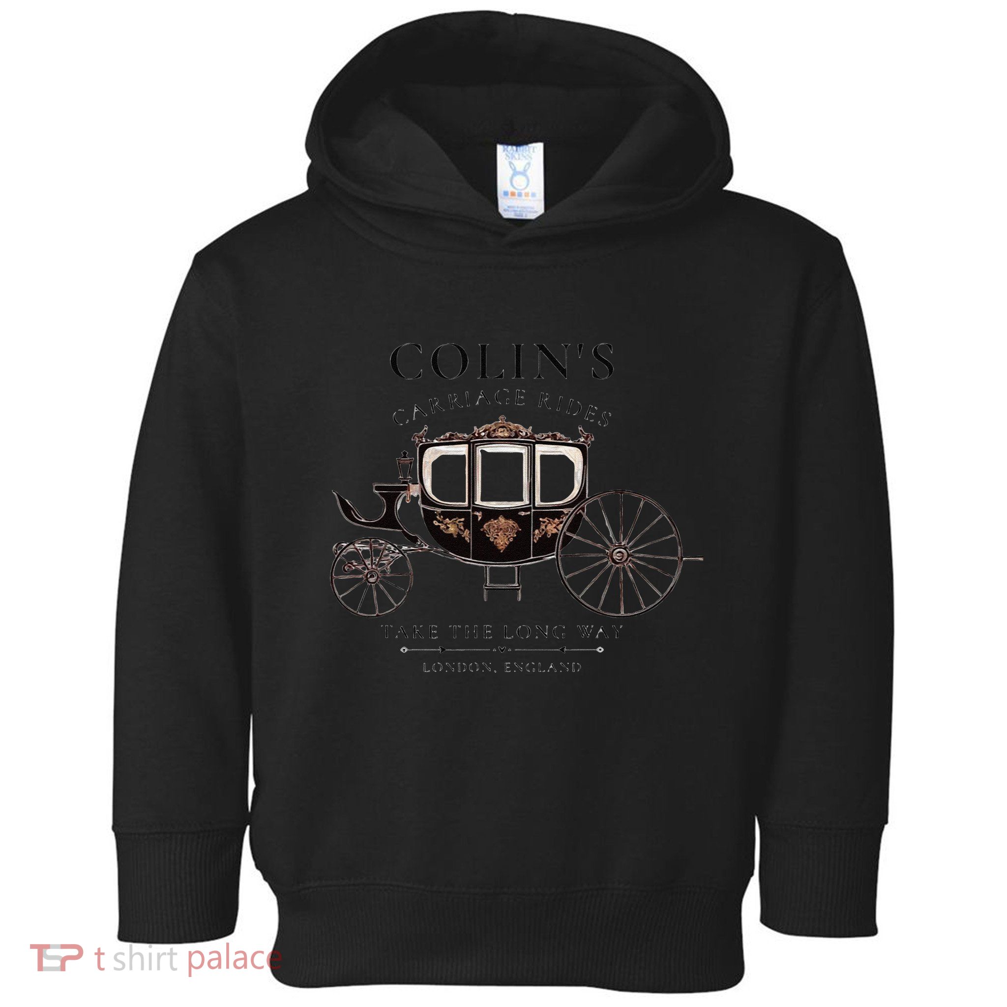 ColinS Carriage Rides Take The Long Way Toddler Hoodie