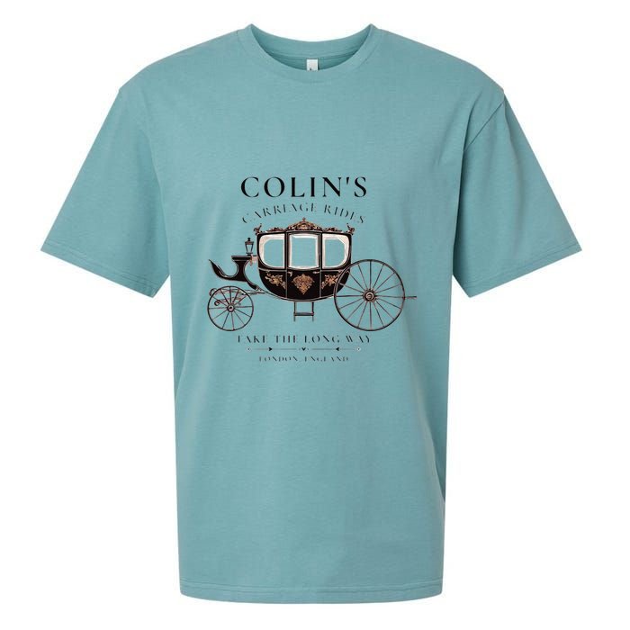 ColinS Carriage Rides Take The Long Way Sueded Cloud Jersey T-Shirt