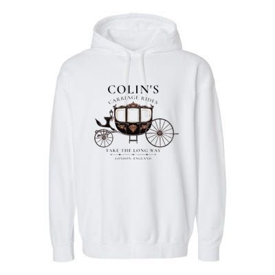 ColinS Carriage Rides Take The Long Way Garment-Dyed Fleece Hoodie