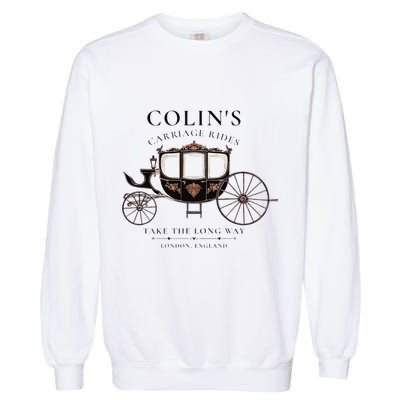 ColinS Carriage Rides Take The Long Way Garment-Dyed Sweatshirt