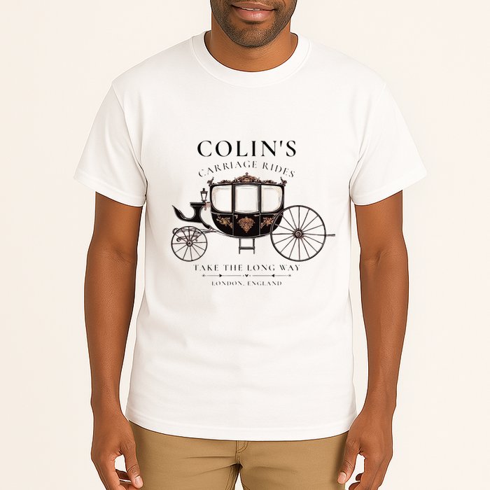 ColinS Carriage Rides Take The Long Way Tall T-Shirt