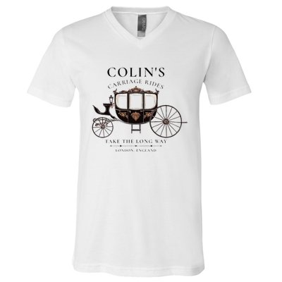 ColinS Carriage Rides Take The Long Way V-Neck T-Shirt