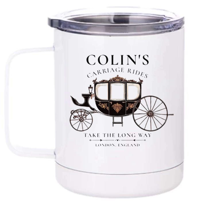 ColinS Carriage Rides Take The Long Way 12 oz Stainless Steel Tumbler Cup