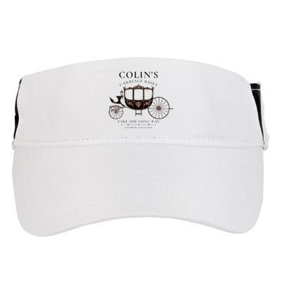 ColinS Carriage Rides Take The Long Way Adult Drive Performance Visor