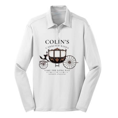 ColinS Carriage Rides Take The Long Way Silk Touch Performance Long Sleeve Polo