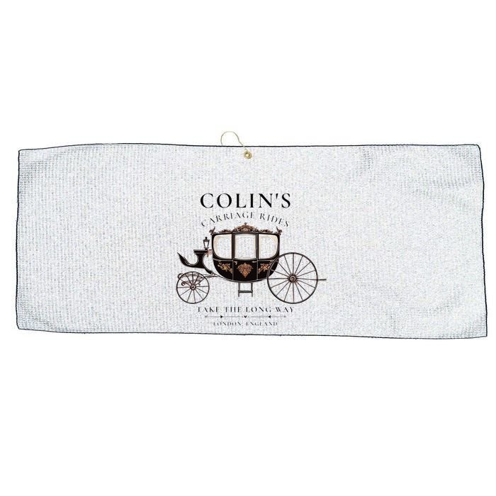ColinS Carriage Rides Take The Long Way Large Microfiber Waffle Golf Towel