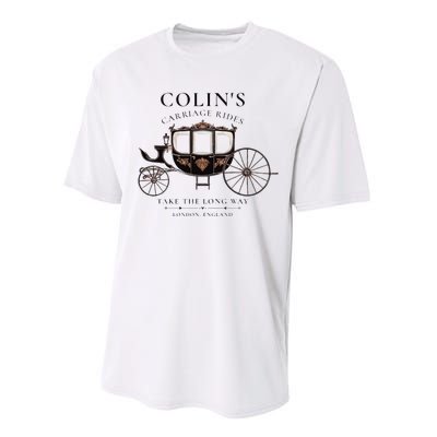 ColinS Carriage Rides Take The Long Way Performance Sprint T-Shirt