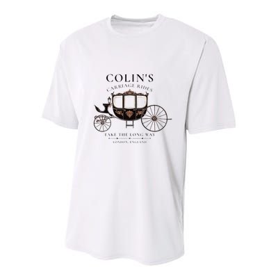 ColinS Carriage Rides Take The Long Way Youth Performance Sprint T-Shirt