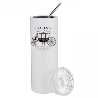 ColinS Carriage Rides Take The Long Way Stainless Steel Tumbler