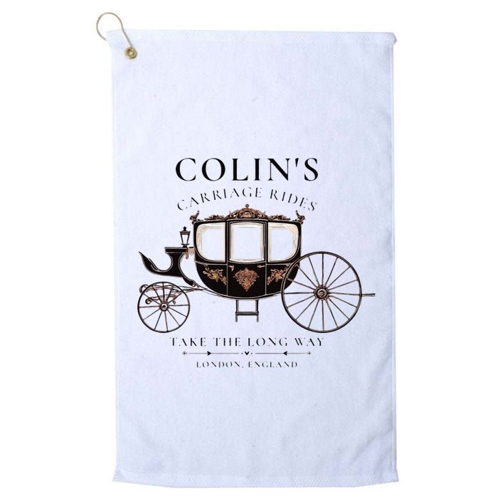 ColinS Carriage Rides Take The Long Way Golf Towel