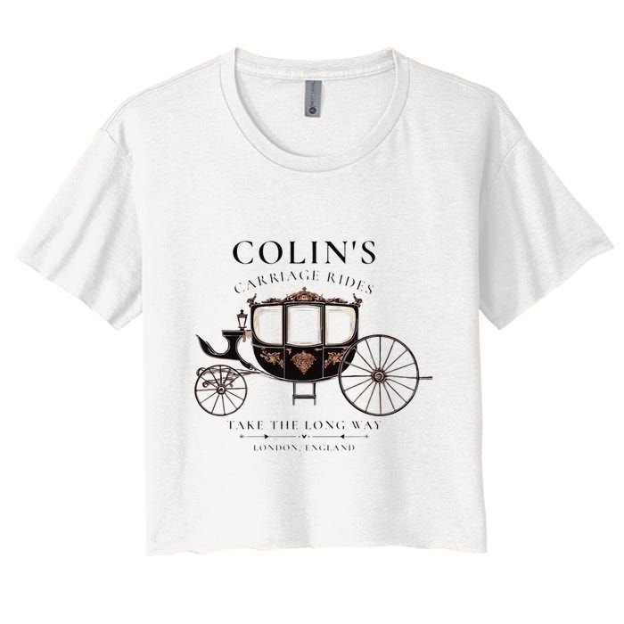 ColinS Carriage Rides Take The Long Way Crop Top