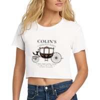 ColinS Carriage Rides Take The Long Way Crop Top