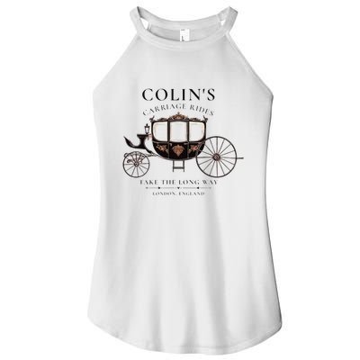 ColinS Carriage Rides Take The Long Way Women's Perfect Tri Rocker Tank