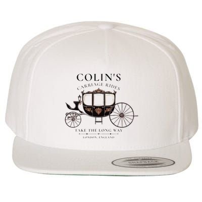ColinS Carriage Rides Take The Long Way Wool Snapback Cap
