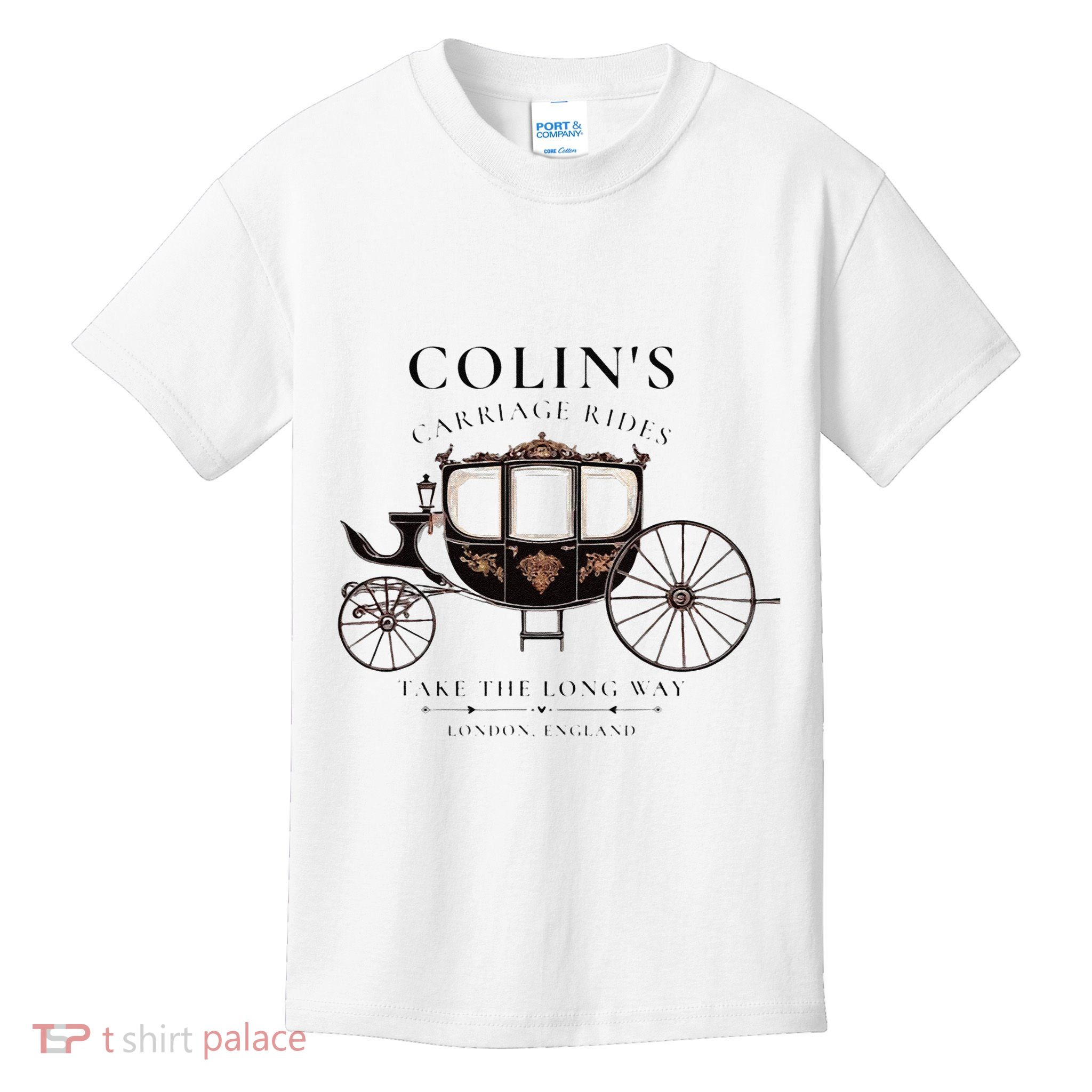 ColinS Carriage Rides Take The Long Way Kids T-Shirt