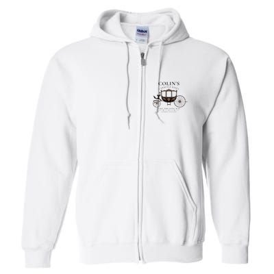 ColinS Carriage Rides Take The Long Way Full Zip Hoodie