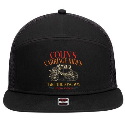 ColinS Carriage Rides Take The Long Way 7 Panel Mesh Trucker Snapback Hat