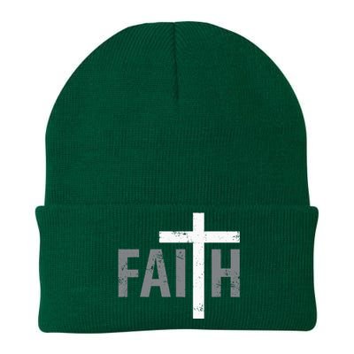 Christian Christ Religious Faith Cross Knit Cap Winter Beanie