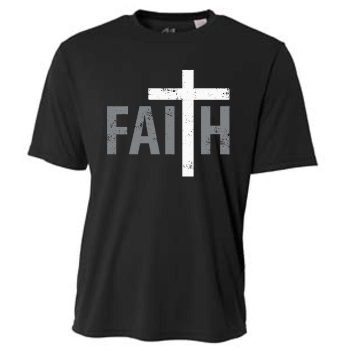 Christian Christ Religious Faith Cross Cooling Performance Crew T-Shirt