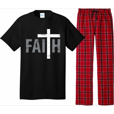 Christian Christ Religious Faith Cross Pajama Set