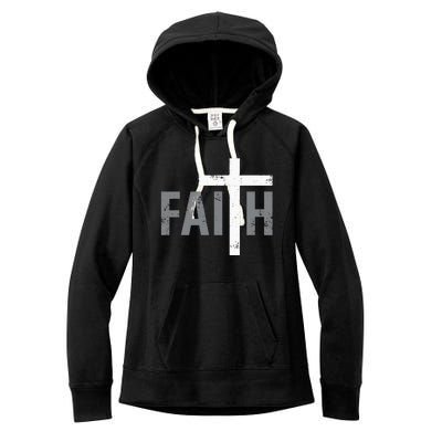 Christian Christ Religious Faith Cross Women's Fleece Hoodie