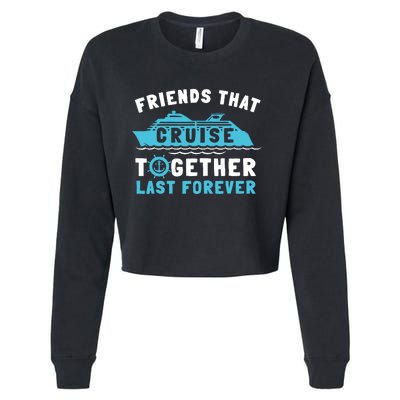 Cruising Cropped Pullover Crew