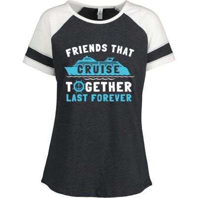 Cruising Enza Ladies Jersey Colorblock Tee