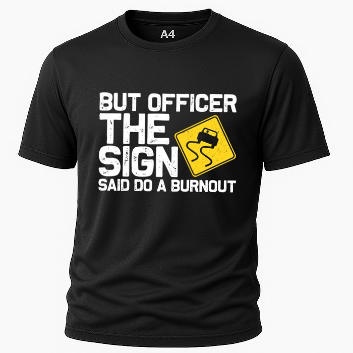 Cool Car Racing Auto Owner Drift Drag Racing Burnout Gift Cooling Performance Crew T-Shirt