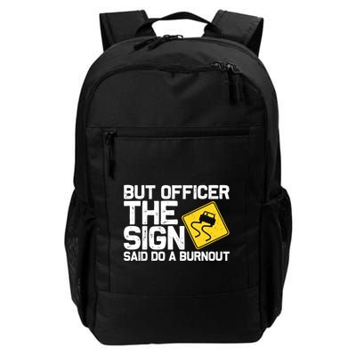 Cool Car Racing Auto Owner Drift Drag Racing Burnout Gift Backpack