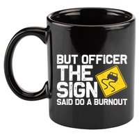 Cool Car Racing Auto Owner Drift Drag Racing Burnout Gift 11oz C Handle Ceramic Mug