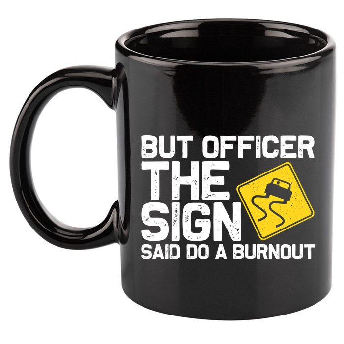 Cool Car Racing Auto Owner Drift Drag Racing Burnout Gift 11oz C Handle Ceramic Mug