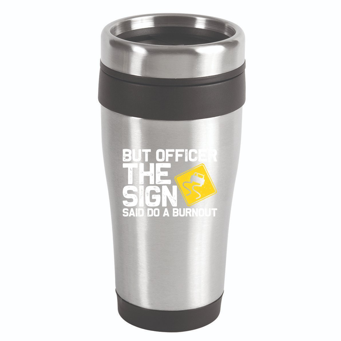 Cool Car Racing Auto Owner Drift Drag Racing Burnout Gift 16oz Travel Tumbler